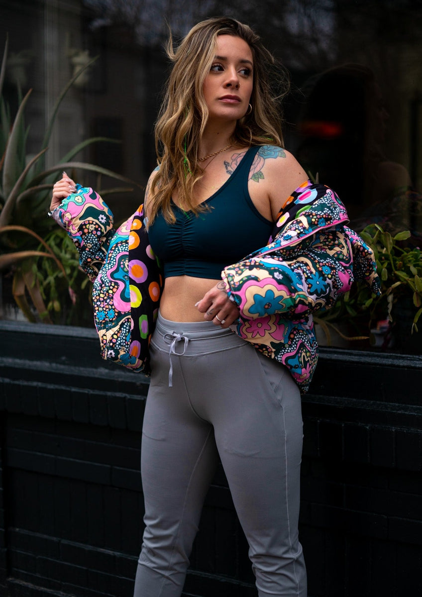Scrunched Sports Bra – Cycle Craft Fitness